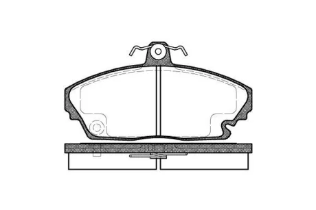 Landrover гальмівні колодки передн. Freelander 98- REMSA 0635.00