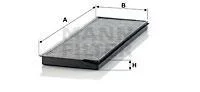 Фільтр салону із елементами активованого вугілля SCANIA G I, P I, R I, R II 01.03- FILTER MANN CUK 37 001 (фото 1)