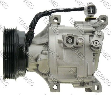 Компресор кондиціонера (відновлений) TOYOTA COROLLA, COROLLA VERSO 1.4-2.0D 10.01-03.08 TEAMEC 8629830