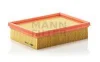 MANN-FILTER C 2068 Фільтр повітряний Ford Fiesta 1.6/1.8D 89-96 C 2068
