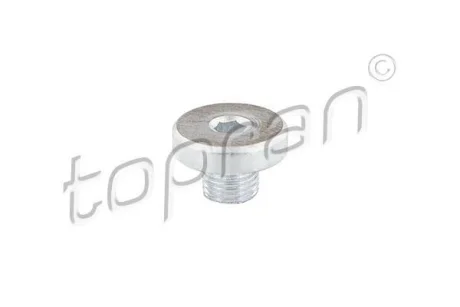 Гвинт зливного масляного піддону M10x1 AUDI A3, Q3, Q7, TT PORSCHE CAYENNE, PANAMERA VW CALIFORNIA T5 CAMPER, CC B7, GOLF PLUS V, GOLF V, GOLF VI, JETTA III, JETTA IV 1.2-6.0D 01.98-05.22 HANS PRIES TOPRAN / HANS PRIES 115 362