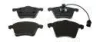 Комплект гальмівних колодок передн (із замком), FORD GALAXY I, GALAXY MK I SEAT ALHAMBRA VW SHARAN 1.9D-2.3 03.95-03.10 FERODO FDB1654 (фото 2)