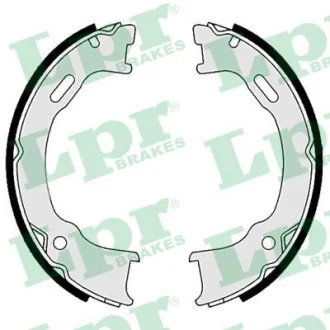 Гальмівна колодка FORD USA CROWN VICTORIA JEEP CHEROKEE, GRAND CHEROKEE I, GRAND CHEROKEE II, WRANGLER II LINCOLN TOWN CAR III SAAB 9-7X 2.4-5.3 09.91-12.12 LPR 09560 (фото 1)