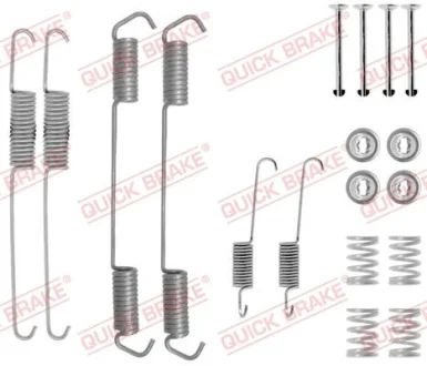 Монтажний набір гальмівної колодки (LUCAS) CITROEN C25 FIAT DUCATO, TALENTO PEUGEOT J5 1.8-2.5D 09.81-05.94 QUICK BRAKE 105-0689