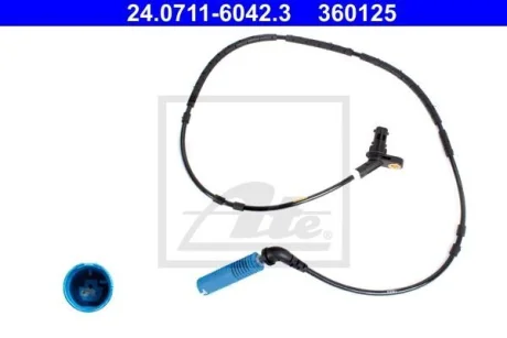 Датчик ABS задн лів/прав BMW 3 (E46) 3.0/3.0D 10.99-12.07 ATE 24.0711-6042.3 (фото 1)