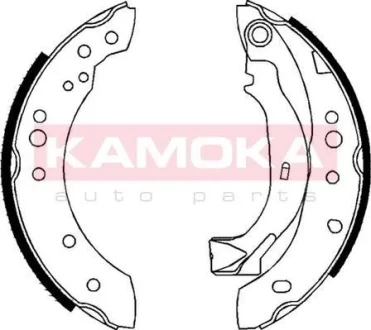 Гальмiвнi колодки барабаннi KAMOKA JQ202046