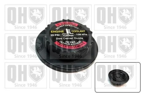Кришка радiатора QH QUINTON HAZELL FC551
