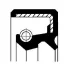 Сальник маточини колеса (40x62x10) NEW HOLLAND S 110, T6000, T6020, T6030, T6040, TD 5030, TD 5040, TD 5050, TD 75D, TD 80, TD 85D, TD 90, TD 95, TL 100, TL 80, TL 90, TS100A CORTECO 12011160B (фото 1)