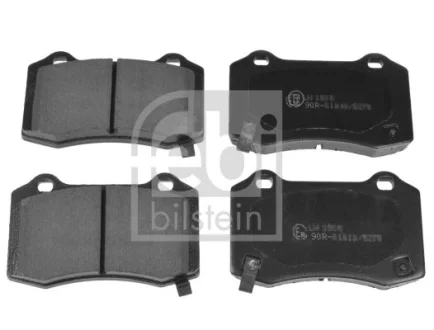 Комплект гальмівних колодок задн, CADILLAC CTS, CTS SPORT, STS CHEVROLET CAMARO CHRYSLER 300C DODGE CHALLENGER, CHARGER JEEP GRAND CHEROKEE, GRAND CHEROKEE III 2.7-Electric 09.04- FEBI FEBI BILSTEIN 116382 (фото 1)