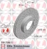 Диск гальмівний (передній) Toyota Land Cruiser 3.0-4.0 D 02- (338x28) ZIMMERMANN 590.2586.52 (фото 1)