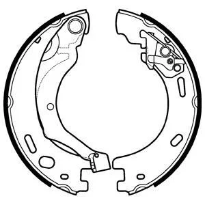 Гальмівна колодка LAND ROVER DISCOVERY III, DISCOVERY IV, RANGE ROVER SPORT I, RANGE ROVER SPORT II 2.0-5.0 07.04-03.22 Delphi LS1997