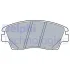Комплект гальмівних колодок передн, HYUNDAI ELANTRA VI, IX35, KONA, TUCSON KIA SPORTAGE IV 1.6-2.4 11.13-05.23 Delphi LP3519 (фото 1)