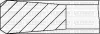 Комплект поршневих кілець (85.50/ +0,50) (3,5/2,0/3,0) PEUGEOT 406/607/Boxer 2.2HDI 02-, CITROEN Jumoer/Berlingo 2.0HDI 99-, FORD Kuga/Focus/C-Max 2.0TDCi 03- Yenmak 91-09799-050 (фото 3)