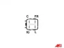 Генератор Swift/Grand Vitara/SX4 1.3/1.6/2.0i 05-15 (80A/12V) AS-PL A5080 (фото 5)