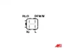 Генератор Lexus IS II/Toyota Rav4/Avensis 2.0/2.2D-4D 05-18 (150A/12V) AS-PL A6371 (фото 5)