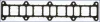 Прокладка впускного колектора Mitsubishi Pajero II, Montero (III,IV) 3.2d AJUSA 13178400 (фото 1)