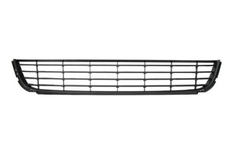Решітка бампера передн (середн, чорн) VW GOLF VI 10.08-11.13 BLIC 6502-07-9534995P