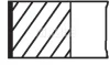 80 1-1,2-2 Комплект поршньових кілець LAND ROVER FREELANDER I LOTUS ELISE MG MG 6, MGF, TF, ZR, ZS, ZT, ZT- T ROVER 200, 200 II, 25 I, 400, 400 II, 45 I, 75, 75 I, COUPE 1.6/1.8 03.95- MAHLE MAHLE / KNECHT 353 RS 10100 0N0 (фото 1)