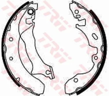 Гальмівна колодка FORD MONDEO I, MONDEO II 1.6-2.5 01.93-09.00 TRW GS8536 (фото 1)