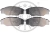 Гальмівні колодки дискові Optimal BP-12612 (фото 1)