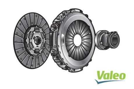 IVECO К-кт зчеплення DAILY V Фургон 29L15 V, 35S15 V, 35C15L V, 40C15L V, 50C15L V 11-14 Valeo 827480