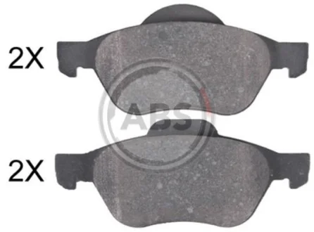 Гальмівні колодки пер. Renault Megane/Scenic/Clio 05-09 (ATE) A.B.S. A.B.S. 35023
