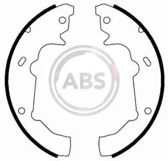 Комплект тормозных колодок A.B.S. A.B.S. 40665