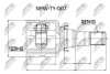 Внутрішній шрус volvo xc60 2.0t 20082013 атм powershift mps6, 36011453 NTY NPWTY007 NPWTY007