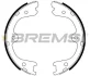 Колодки ручного гальма Nissan Navara/Pathfinder 04- (AKEBONO) Bremsi GF0873 (фото 1)