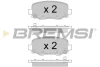 Гальмівні колодки зад. Fiat 500X/Jeep Renegade 14- (TRW) BREMSI BP3604 BP3604