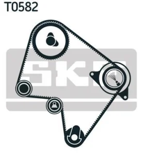 Комплект ГРМ (ремінь + ролик) SUZUKI GRAND VITARA I, VITARA 2.0D 12.94-07.03 SKF VKMA 96010 (фото 1)