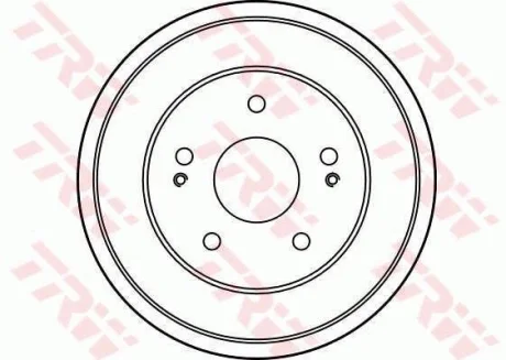 Гальмівний барабан задн HONDA CR-V I, HR-V 1.6/2.0 10.95- TRW DB4223